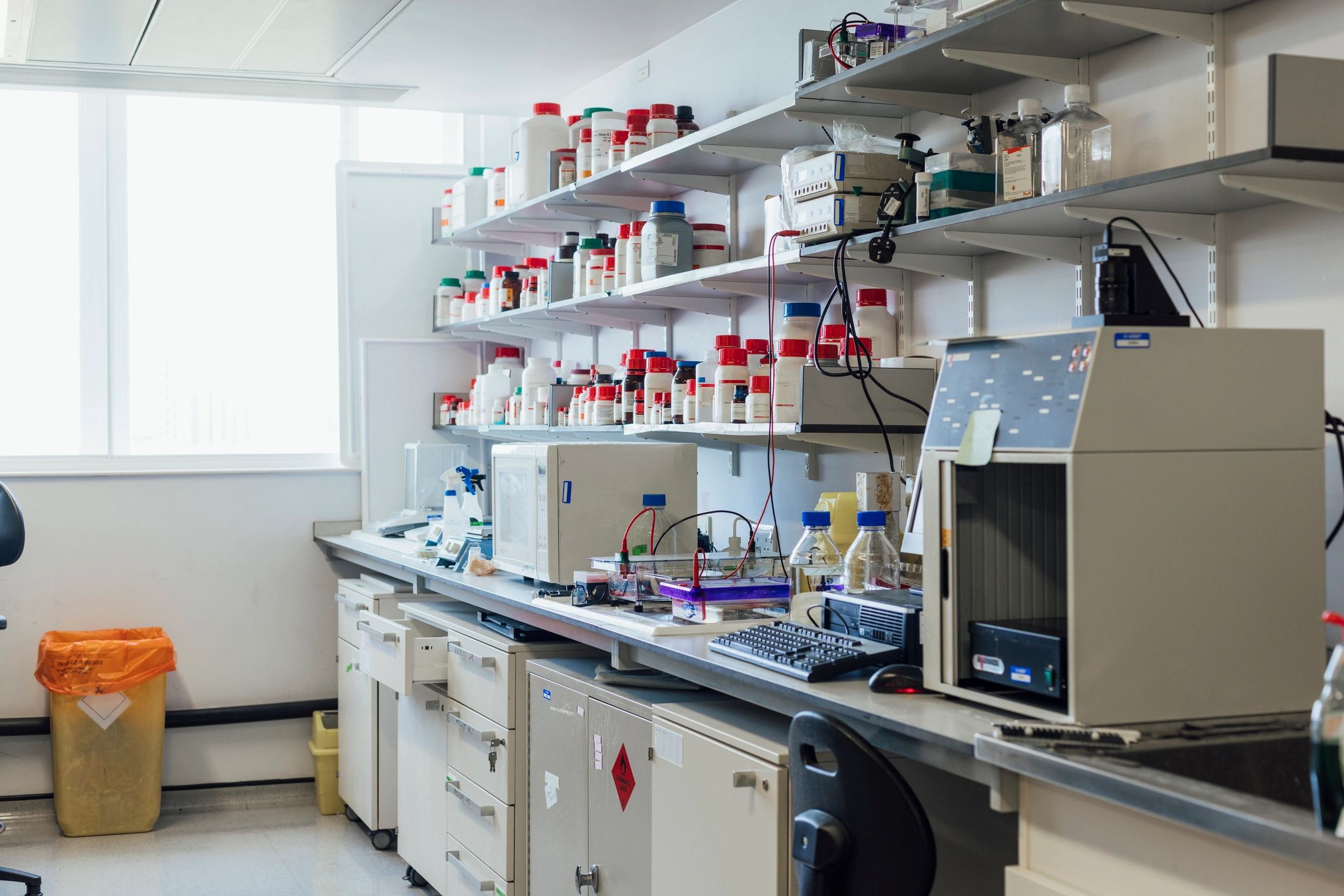 Plant science laboratory representing product knowledge and quality standards
